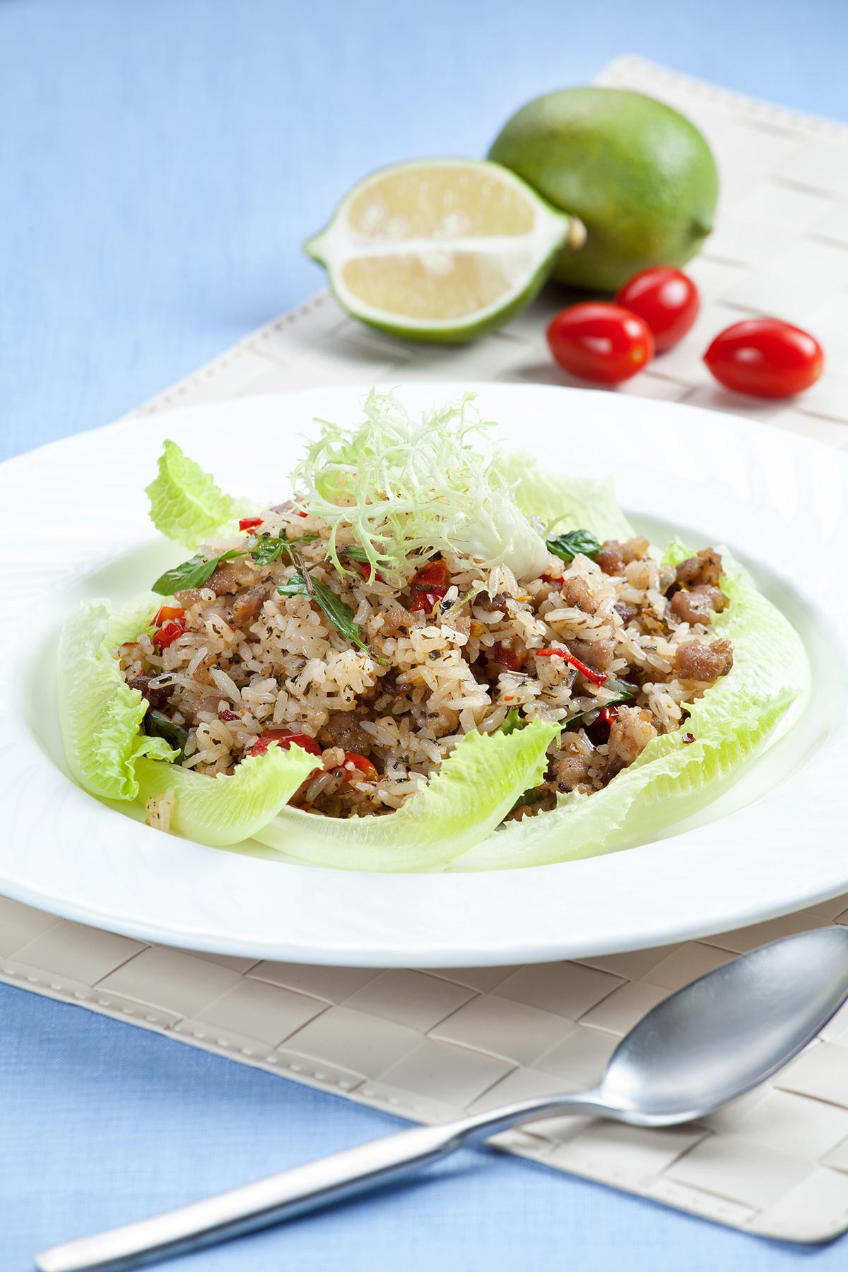 泰式打抛猪米松色拉